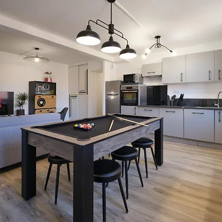 דירה Magnifique*t4*centre Ville*wifi*billard*netflix* *